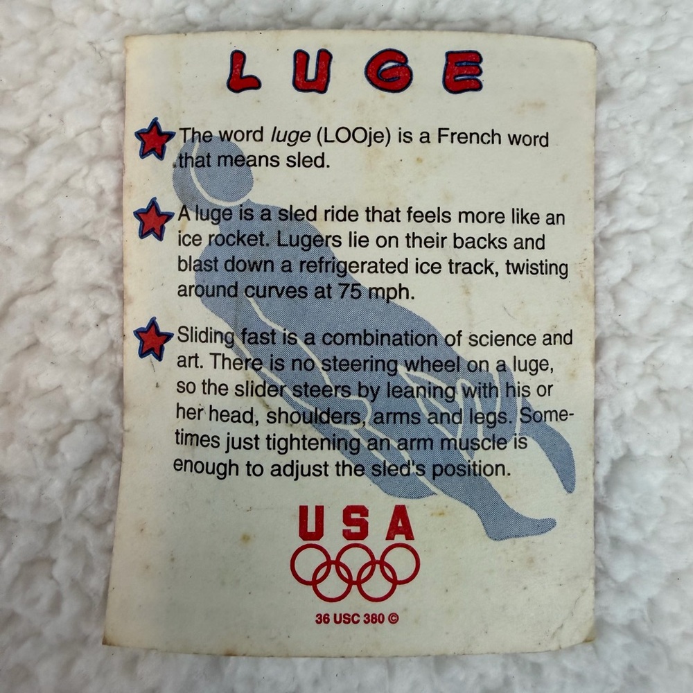 (VTG) GENERAL MILLS • Silver USA Luge Olympic Team Nagano 1998 Collectible Coin - Picture 4 of 6